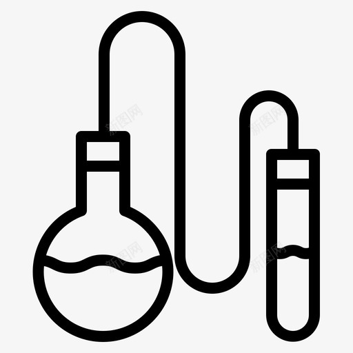 化学实验试验图标svg_新图网 https://ixintu.com 化学 实验 杂项 试验
