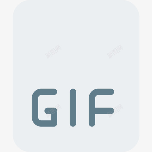Gif文件图像文件3平面图标svg_新图网 https://ixintu.com Gif 图像 平面 文件