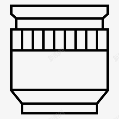 照相机镜头变焦镜头摄影锐利图标图标