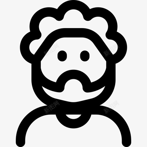 伙计阿凡达微笑3直截了当图标svg_新图网 https://ixintu.com 伙计 微笑 直截了当 阿凡