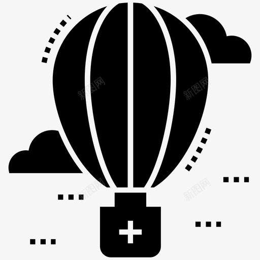 热气球冒险气球图标svg_新图网 https://ixintu.com 冒险 图标 救援 标志 气球 浮力 热气球 紧急 飞机