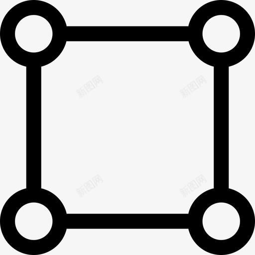 流连接节点图标svg_新图网 https://ixintu.com 停止 形状 纹理 节点 进程 连接