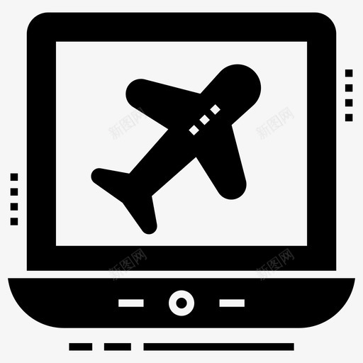 在线航班预订航班搜索在线航班信息图标svg_新图网 https://ixintu.com 信息 图标 在线 在线预订 字形 搜索 机票预订 航班 航空运输 预订