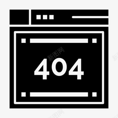 404错误代码计算图标图标