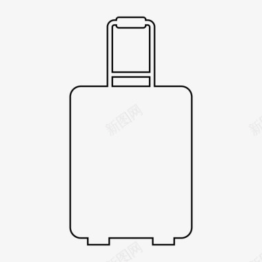采购产品行李袋子旅行图标图标