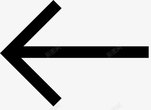左箭头共产主义ui图标图标