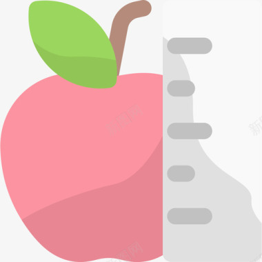 苹果农业89平坦图标图标