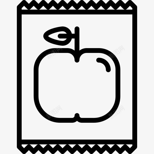 苹果苹果零食图标svg_新图网 https://ixintu.com 苹果 零食