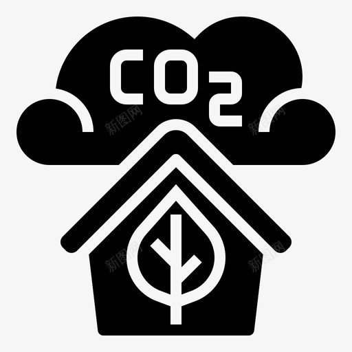 空气质量空气污染6字形图标svg_新图网 https://ixintu.com 字形 空气污染 空气质量
