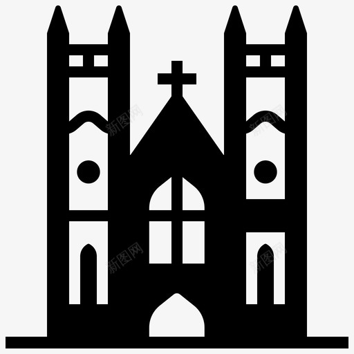 威斯敏斯特大教堂教堂英国图标svg_新图网 https://ixintu.com 元素 国家 大教堂 威斯 教堂 斯特 英国 英国女王