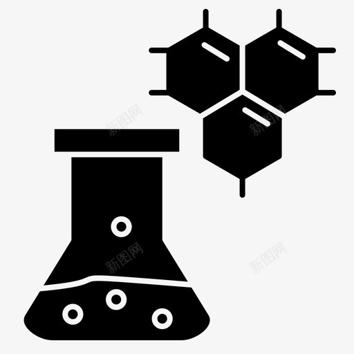 化学品烧杯化学烧瓶图标svg_新图网 https://ixintu.com 化学 化学品 实验室 烧杯 烧瓶 科学
