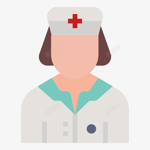 护士工作和职业2公寓图标svg_新图网 https://ixintu.com 公寓 工作 护士 职业