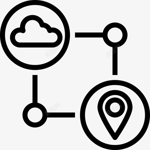 Gps通信158线性图标svg_新图网 https://ixintu.com Gps 线性 通信