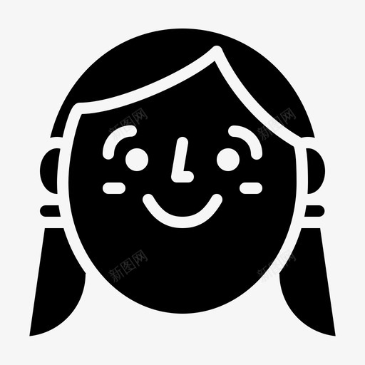 女人快乐的人1雕文图标svg_新图网 https://ixintu.com 乐的 女人 快乐 雕文