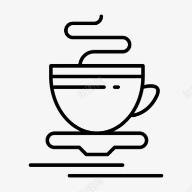 2月4日热茶系列web杯图标图标
