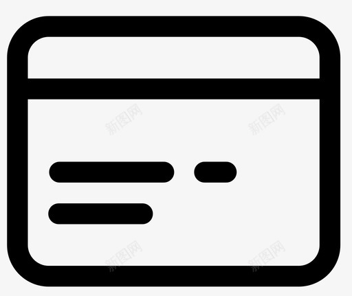银行卡iconsvg_新图网 https://ixintu.com 银行卡icon