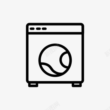 洗衣衣物干洗图标图标