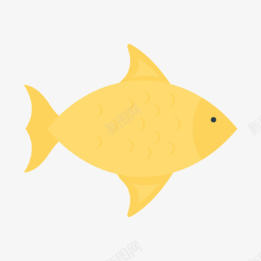 鱼食物和饮料29平的图标图标