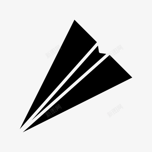 飞机机场喷气式飞机图标svg_新图网 https://ixintu.com 喷气式飞机 填充 折纸 机场 样式 涡轮 着陆 飞机