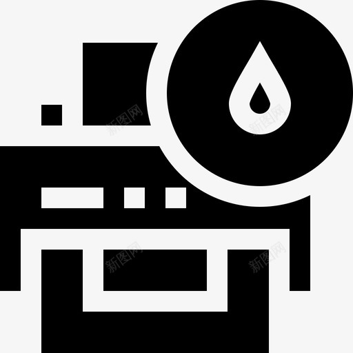 打印机打印38填充图标svg_新图网 https://ixintu.com 填充 打印 打印机