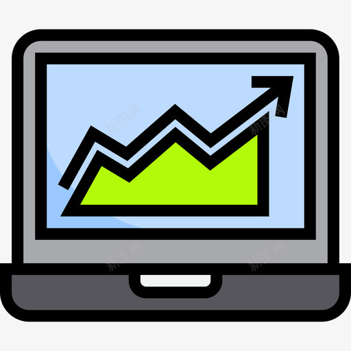 报表数据和网络管理4线性颜色图标svg_新图网 https://ixintu.com 报表 数据 线性 网络管理 颜色