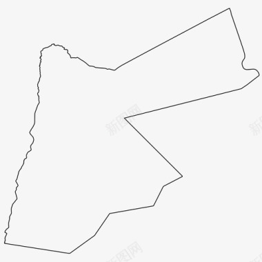 约旦世界国家图标图标