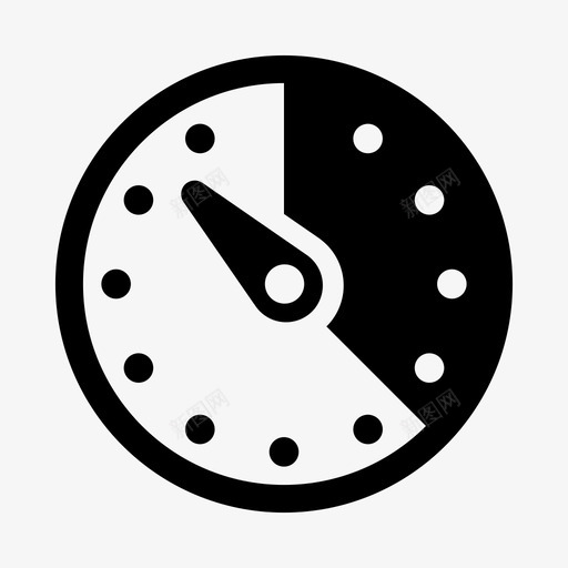计时器时钟持续时间图标svg_新图网 https://ixintu.com 持续时间 时钟 计时 计时器