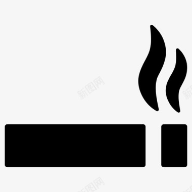 香烟尼古丁烟图标图标