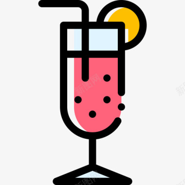 鸡尾酒94号餐厅颜色省略图标图标