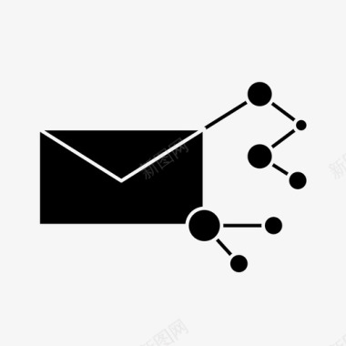 电子邮件营销商务金融图标图标