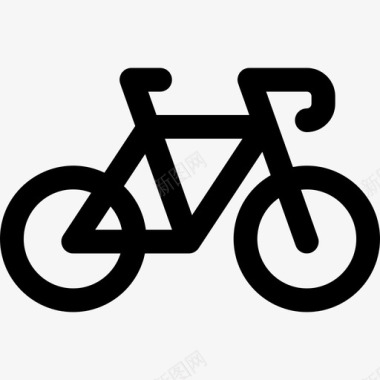 Bycicle生态学227线性图标图标