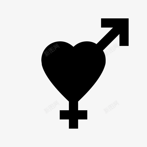 男人和女人心爱图标svg_新图网 https://ixintu.com 人和 女人 心爱 情人节 男人