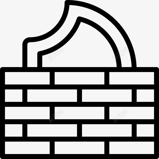 防火墙数据保护31线性图标svg_新图网 https://ixintu.com 保护 数据 线性 防火墙