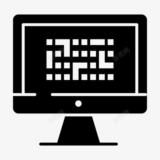 密码学计算机数据图标svg_新图网 https://ixintu.com ddos 信息 加密 密码学 数据 科学 网络安全 计算机
