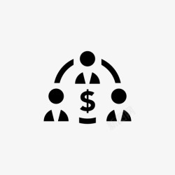 投资公司标志财务会议财务集团图标高清图片