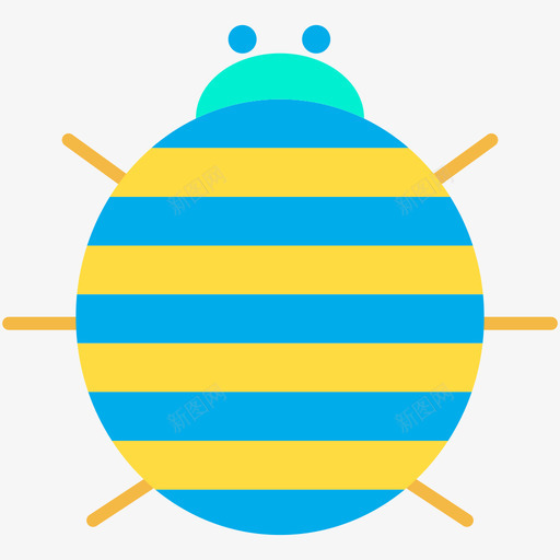 Woodlouse昆虫34扁平图标svg_新图网 https://ixintu.com Woodlouse 扁平 昆虫