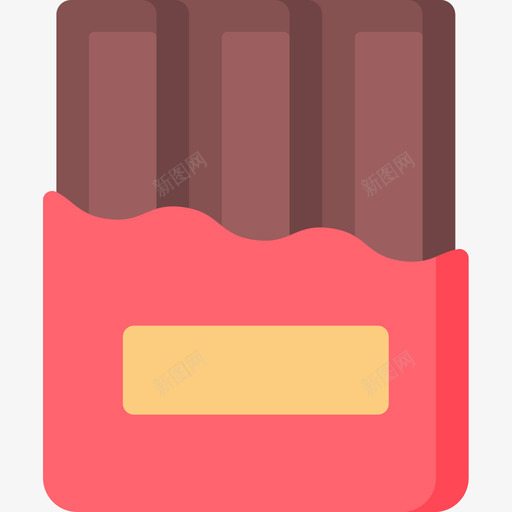 巧克力甜点和糖果10份平的图标svg_新图网 https://ixintu.com 份平 巧克力 甜点 糖果