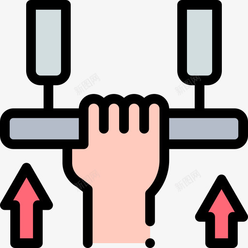 拉起紧急情况22线性颜色图标svg_新图网 https://ixintu.com 情况 拉起 紧急 线性 颜色