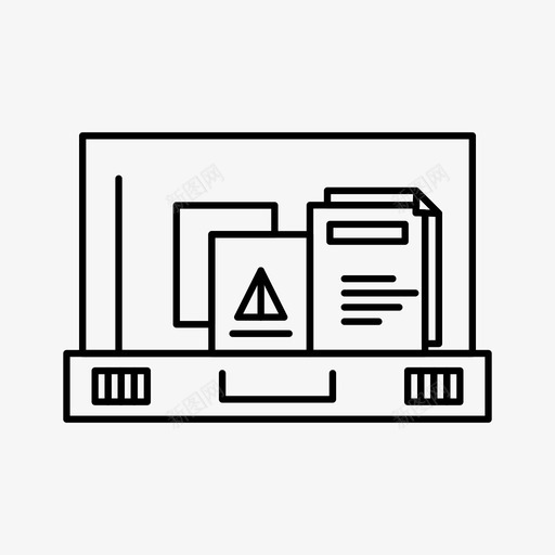 介绍包公文包图标svg_新图网 https://ixintu.com 介绍 以人为本 公司 公文包 商务 现代 纸张