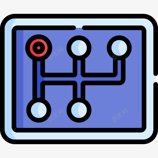 变速杆17级方程式线性颜色图标svg_新图网 https://ixintu.com 17级 变速杆 方程式 线性 颜色