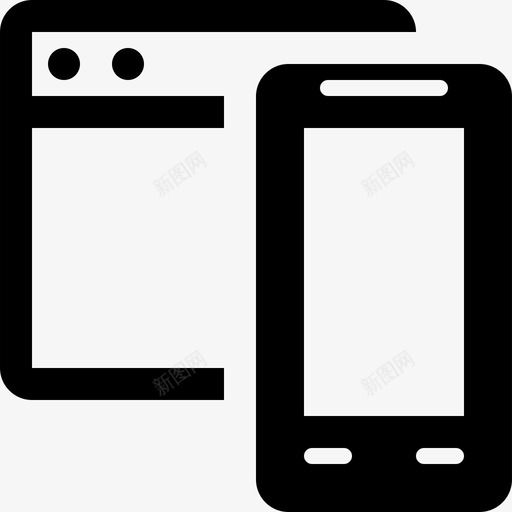 手机垂直布局框架垂直布局图标svg_新图网 https://ixintu.com 垂直 媒体 布局 手机 标签 框架 社交