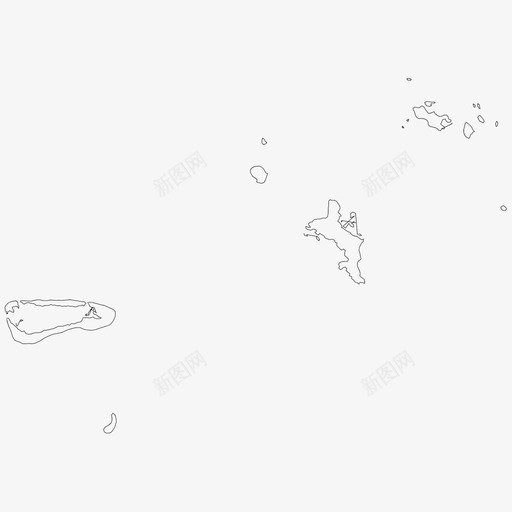 塞舌尔边界国家图标svg_新图网 https://ixintu.com 世界 国家 塞舌尔 轮廓 边界