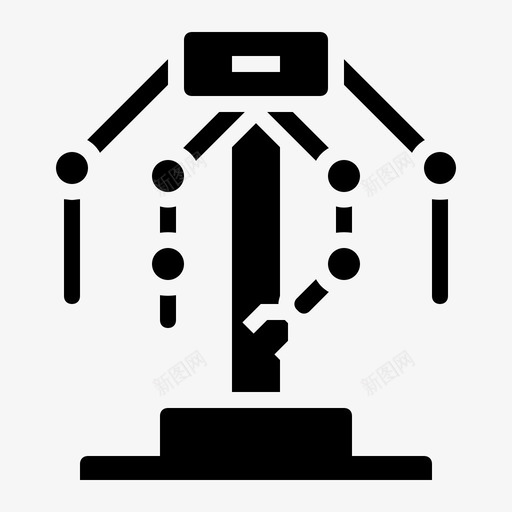 机器人技术技术颠覆固体图标svg_新图网 https://ixintu.com 固体 技术 机器人 颠覆