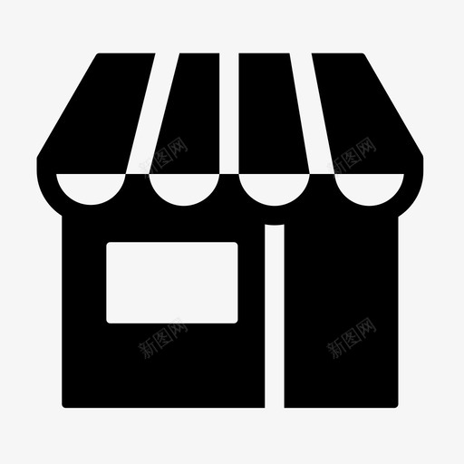 门店填充svg_新图网 https://ixintu.com 门店填充