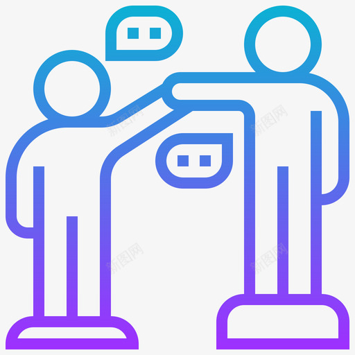 入职商业招聘7梯度图标svg_新图网 https://ixintu.com 入职 商业 招聘 梯度
