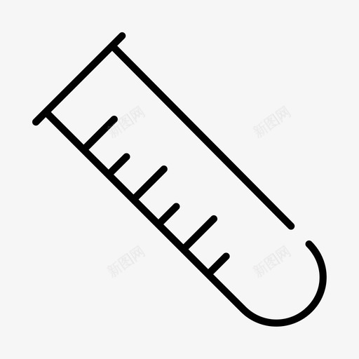 实验分析化学图标svg_新图网 https://ixintu.com hola 分析 化学 实验 试管