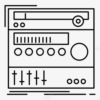 恢复声音和声音制作图标图标