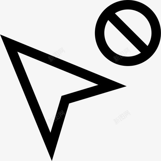 光标选择和光标28线性图标svg_新图网 https://ixintu.com 光标 线性 选择