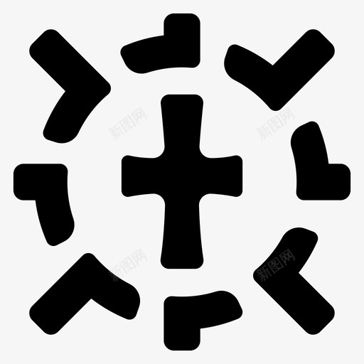 班级牧师教会十字架图标svg_新图网 https://ixintu.com 十字架 圣洁 宗教 教会 游戏 牧师 班级 角色扮演