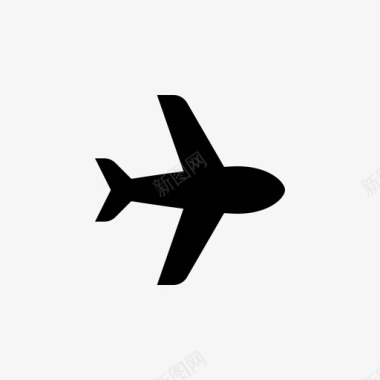 飞机喷气式飞机天空图标图标